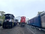 Rear view of Erie U-Boat # 3372 and Morristown & Erie Alco # 19